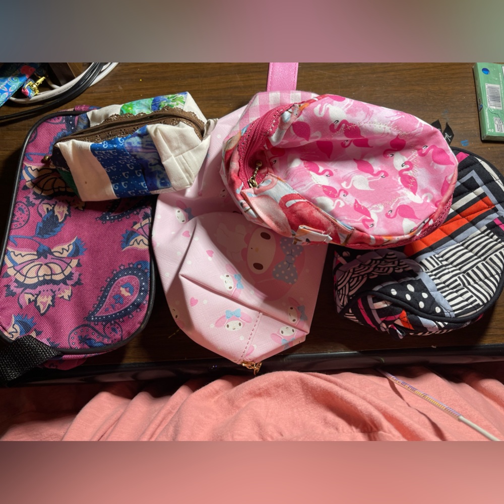 Assorted Cosmetic Bags
